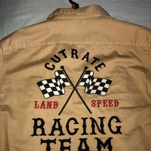 Tan Khaki Racetrack Long sleeve
